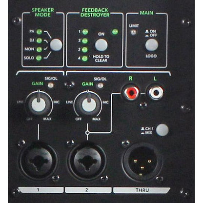 (2) SRM350V3 1000W 10in Powered PA Speaker Bundle with Crank-Up Stands