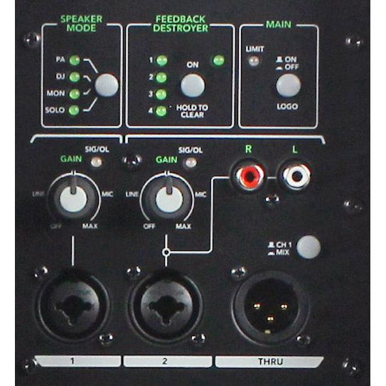 Mackie SRM350V3 SRM350-V3 1000 Watt 10" Powered Active PA Speaker, with DSP
