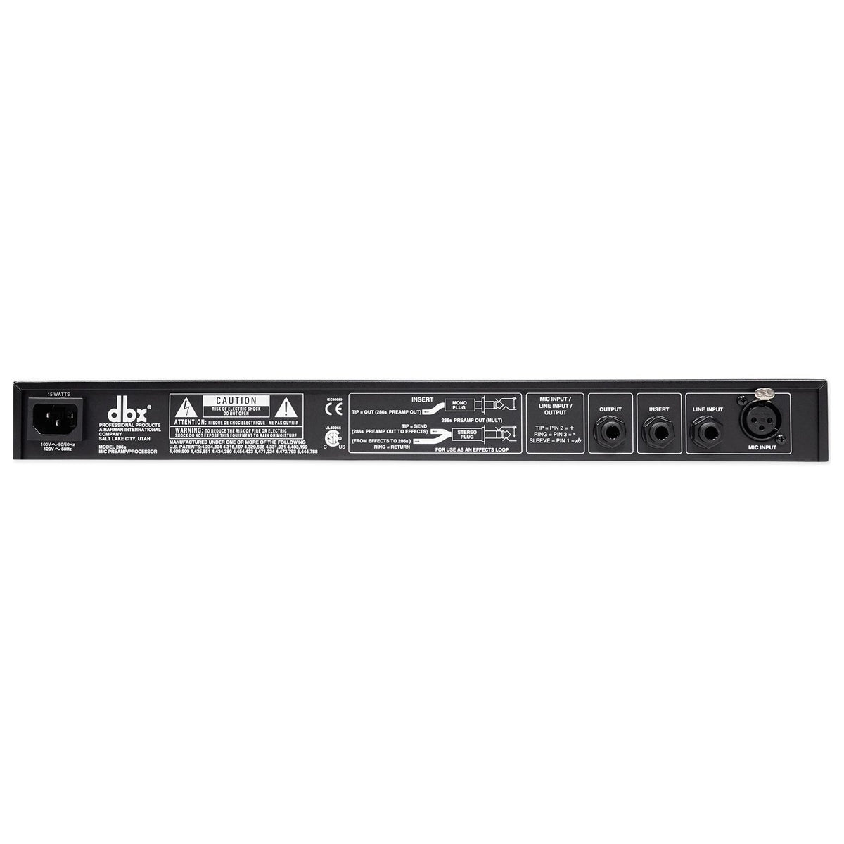 286S Microphone/Instrument Preamp Processor