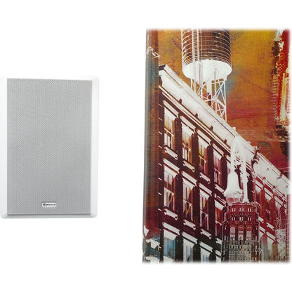 CCL5T White 16-Pack + RCS180-6 Amplifier Bundle