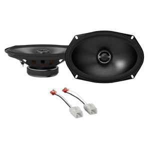 6x9" Alpine S Front Factory Speaker Replacement Kit For 2008-2010 Dodge Ram 4500