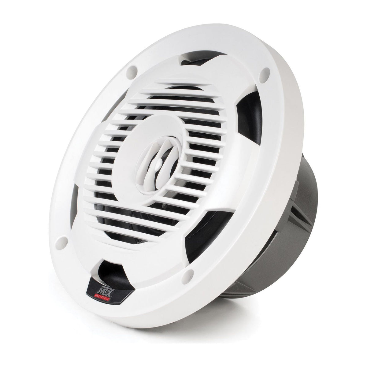 Pair MTX Audio WET77-W 7.7" 300 Watt Marine Boat Coaxial Speakers in White