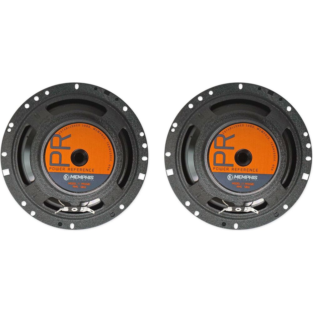 Memphis Audio PRX60C 6.5" 100 Watt Component Car Speakers w/Crossovers