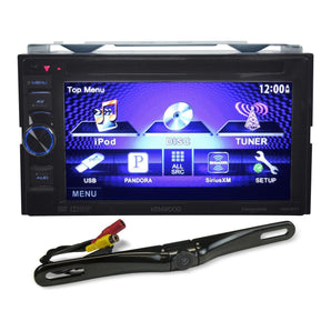 Kenwood DDX271 6.1" 2 DIN Car Monitor DVD Player USB/iPhone+License Plate Camera