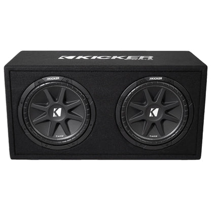 43DC122 Dual 12" Loaded Enclosure with ROCK EVERYWHERE Bluetooth Speaker