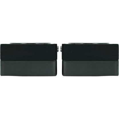6.5" LED 360 Degree Swivel Black Aluminum Surface Mount Boat Speakers