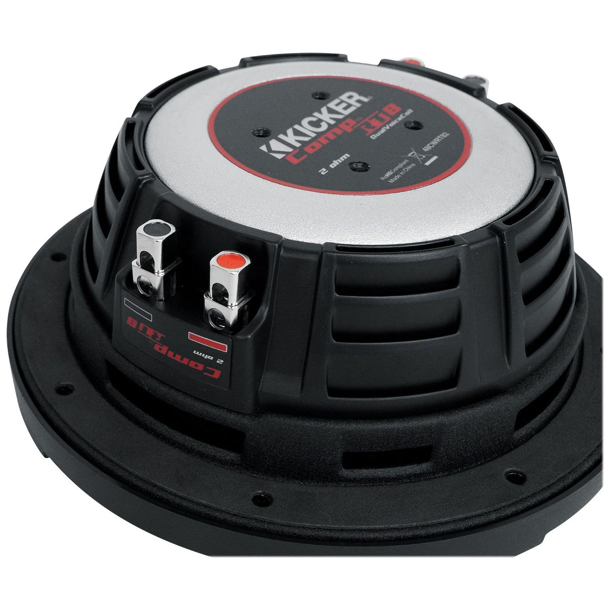 48CWRT82 8" Shallow Subwoofer + Mono Amplifier + Amp Kit