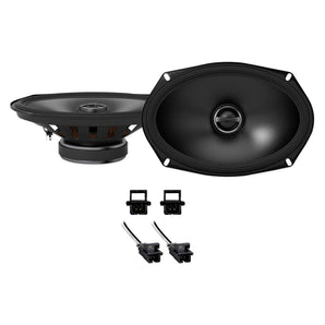 SS Alpine S Rear Speaker Replacement For 1994-1996 Chevrolet Chevy Impala