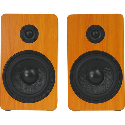 RockShelf 54C Classic 5.25" Home Bookshelf Speakers w/29" Stands