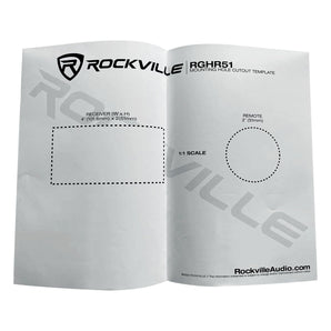 Rockville RGHR51 5 Zone Marine Bluetooth Receiver+(4) MB Quart Tower Speakers