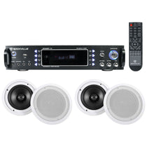RPA60BT V2 + 2-Pair HC85 White In-Ceiling Speakers Bundle
