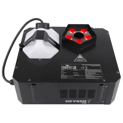 Chauvet DJ GEYSER P5 DMX Fog Machine Fogger, RGBA+UV LED Effects+Wireless Remote