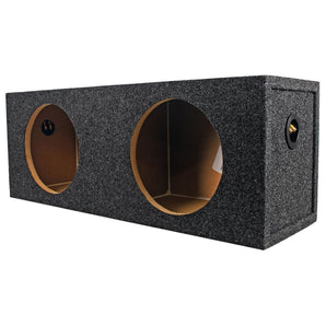 (2) Rockville K5 W10K5S2 10" 1200 Watt Car Subwoofers+Sealed Sub Box Enclosure