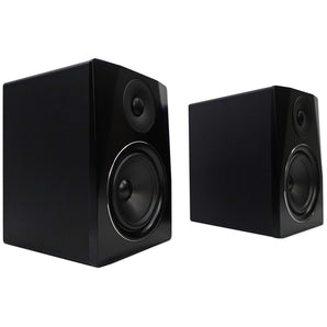 Pair Rockville APM6B 6.5" 2-Way 350 Watt Powered USB Studio Monitors + Stands+Pads