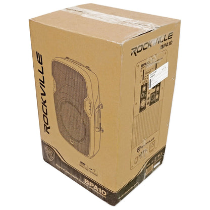 BPA10 10" Speakers 2-Pack + Stands & XLR Cables Bundle