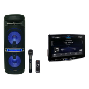 ALPINE iLX-F511 11” Car Monitor Receiver w/ Carplay+Android Auto+Party Speaker