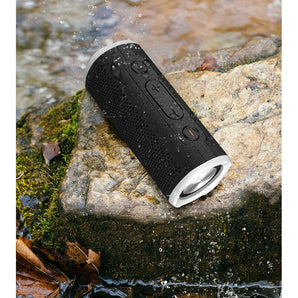 (2) Rockville ROCK LAUNCHER BK Portable Waterproof Bluetooth Speakers w/ TWS