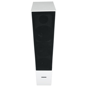 Rockville RockTower 68W White Home Audio Tower Speaker Passive 8 Ohm