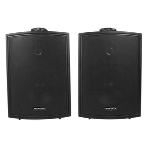 (8) Rockville HP5S-8 Black 5.25" Outdoor/Indoor Home Theater Swivel Speakers