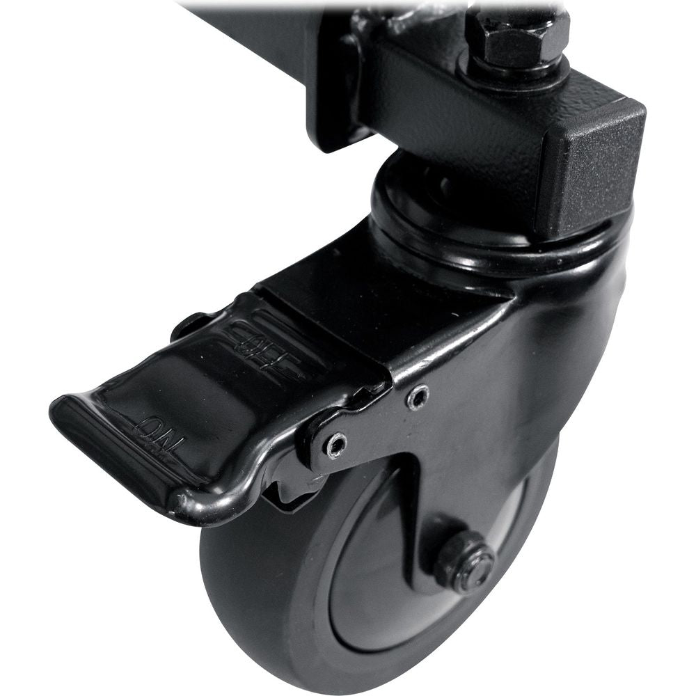 Rock Cart Pro DJ Equipment Transport Roller Car+Mic/Speaker Stand Bag