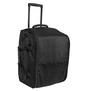 Rockville Rolling Travel Case Speaker Bag w/Handle+Wheels For QSC CP12
