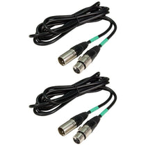 DMX3P5FT 3-Pin DMX Cable, 5 ft (2-Pack)
