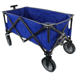 ULINE Foldable Utility Wagon Collapsible Equipment Cart 4 Beach/Camping/Shopping