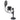 Samson MD2 Weighted Podcast Podcasting Mic Stand+Black Shockmount+Pop Filter