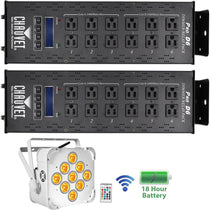 (2) PRO-D6 + BEST PAR 60 White 2-Pack