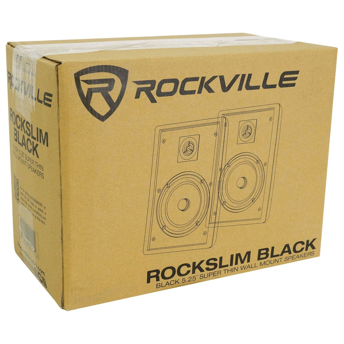 6-Zone Receiver with Black Cube and RockSlim Speaker Package