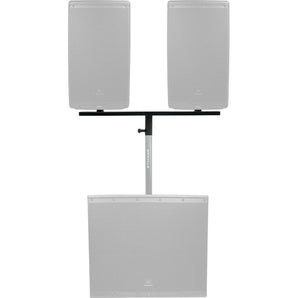 Rockville DP Mount For (2) 8" 10" or 12" PA Speaker Cabinets to One Stand / Pole