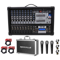 RPM109 V2 Mixer + 3-Pack Mics Bundle