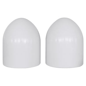 Pair KICKER 48KMXL84 8" 500w Marine White Wakeboard Tower Speakers w/LED KMXL8
