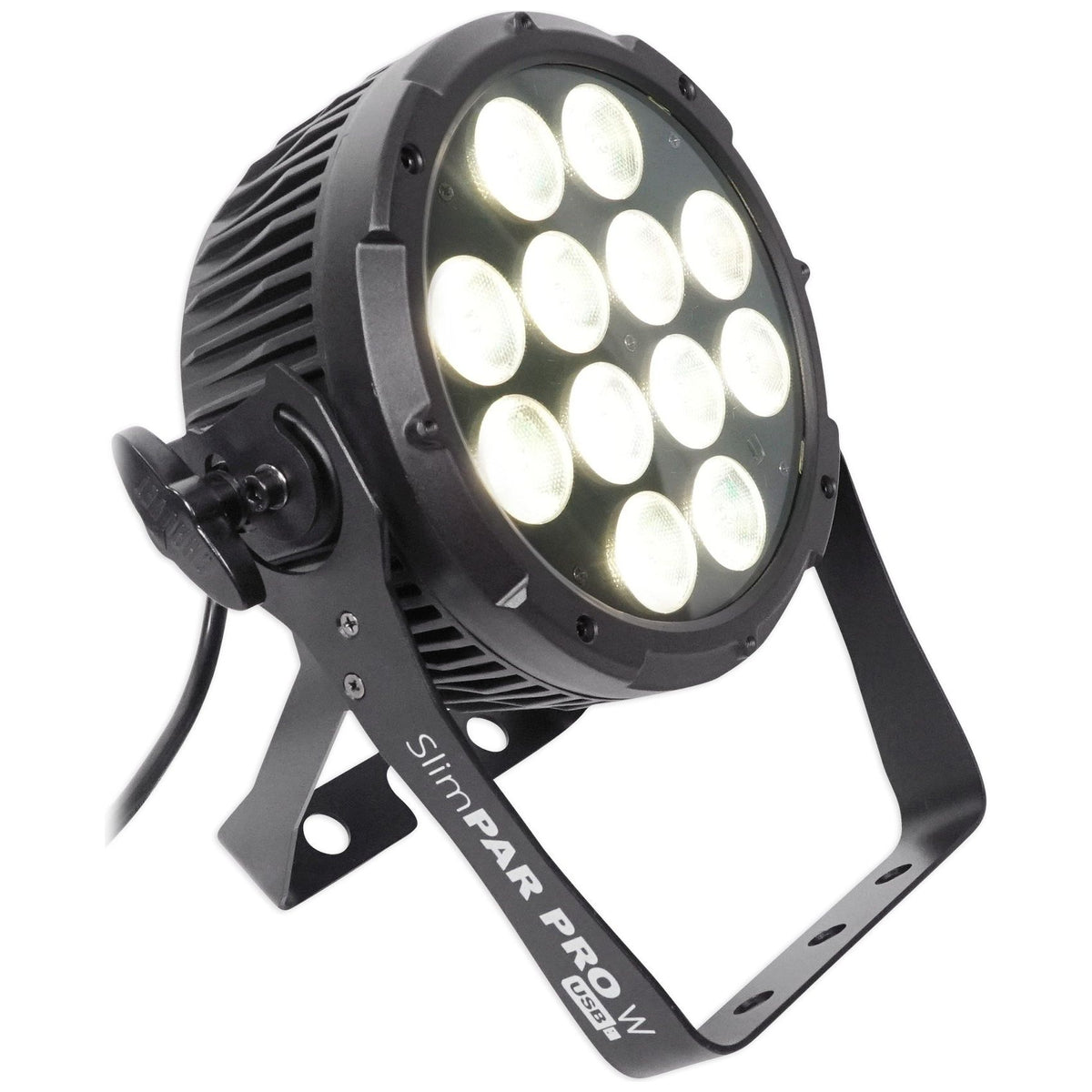 (2) SlimPar Pro W USB Wash Lights + RockOn-7 Moving Head Bundle