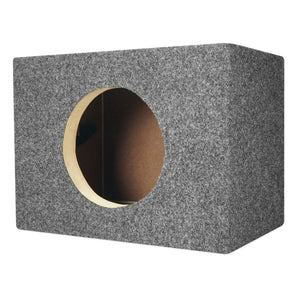 Rockville RS65 Single 6.5" Sealed MDF Subwoofer Box Sub Enclosure 0.41 cu ft.