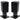 (2) Rockville RockShelf 68B Black 6.5" Home Bookshelf Speakers+8" Speaker Stands
