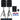 2) Rockville RPG10 10" Powered/Active 1200W 2-Way Speakers Bundle with Mackie Mixer & 2 Stands