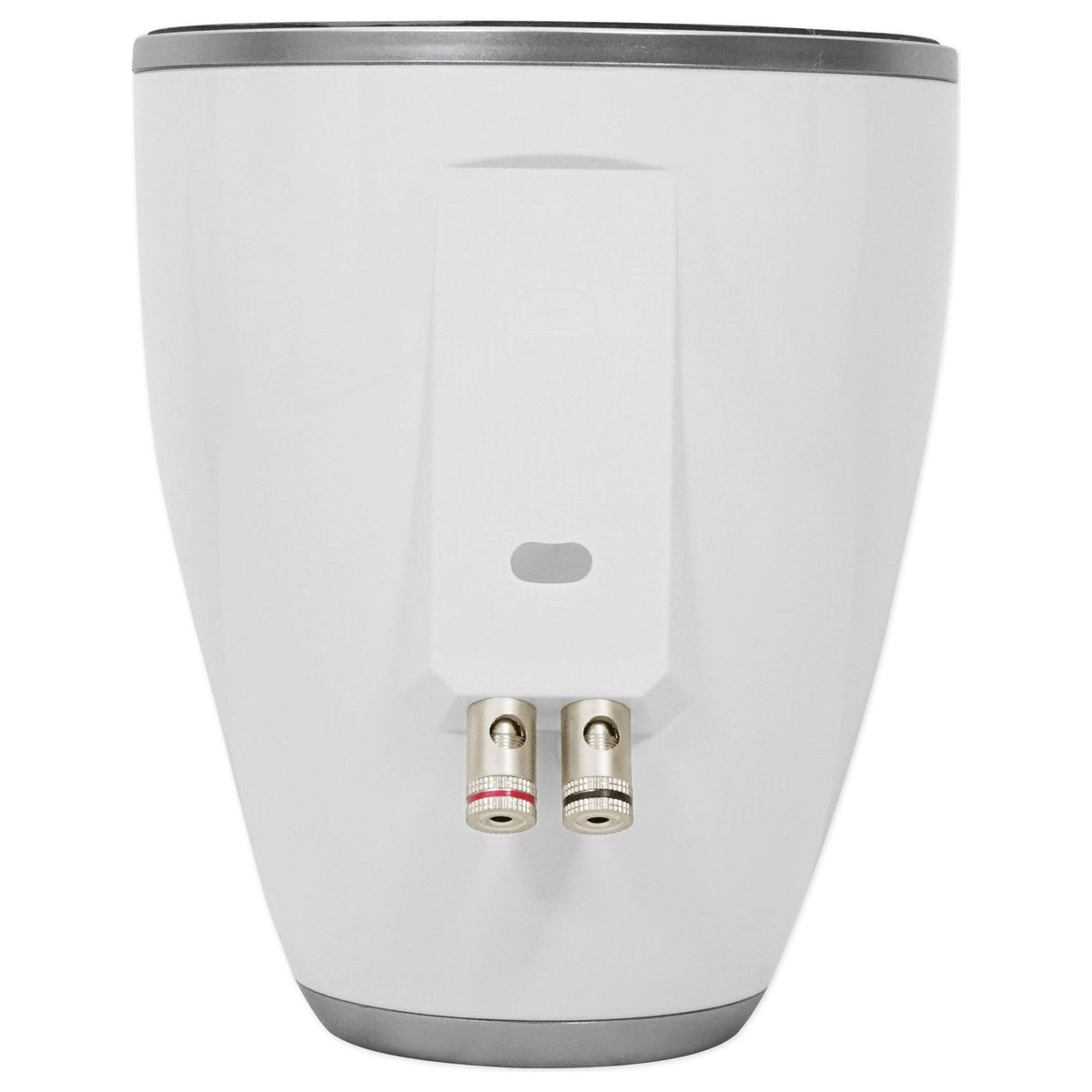 KM8 8" 600W Wakeboard Tower Speakers, White Enclosures & Amplifier