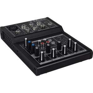 New Mackie Mix5 Compact 5 Channel Mixer Proven High Headroom Low Noise Clarity