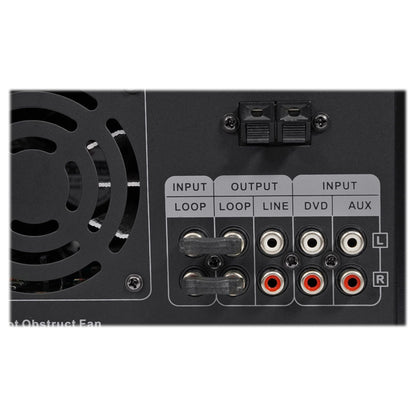 MM2000BT Bluetooth Karaoke Machine System + (4) 5.25" White Speakers