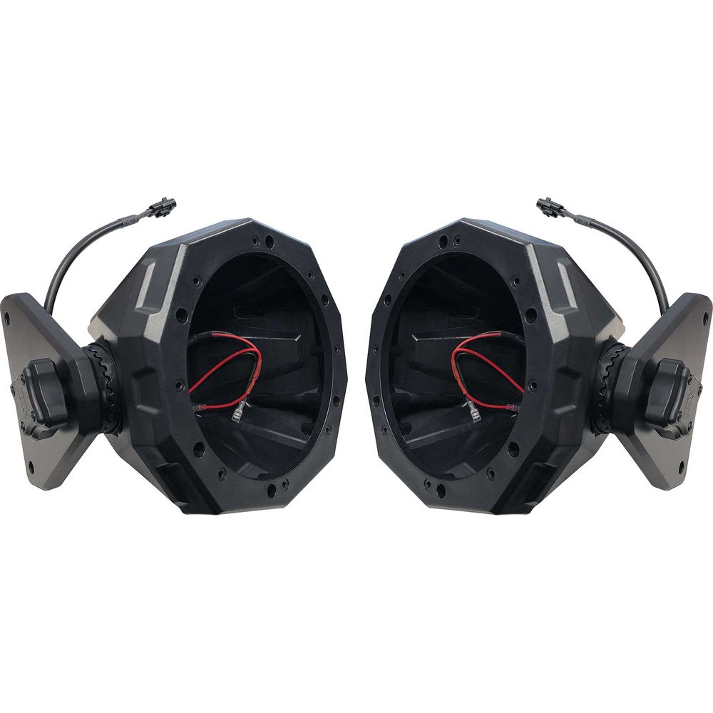 + SSV 6.5" Swivel Roll Bar Speakers For 2017-Up Jeep Wrangler JL 4 Door