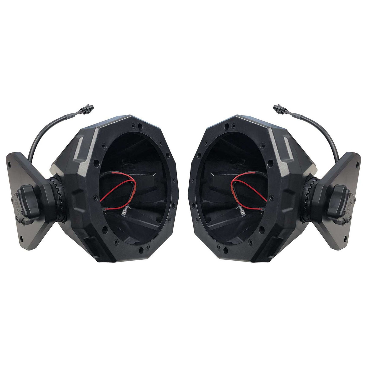 6.5" Swivel Roll Bar Speaker Pods For Jeep Wrangler JL 4-Door