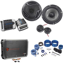 RV65.2C Components + RV6.3A 6.5" Speakers + RXA-F1 Amplifier Bundle