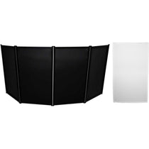 RFAAC DJ Event Facade + White Scrim 4-Pack Bundle