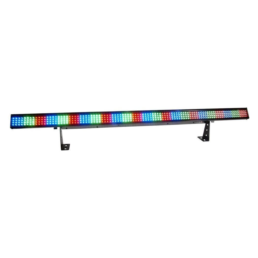 (4) COLORSTRIP DMX LED Multi-Color DJ Light Bars+Haze Machine