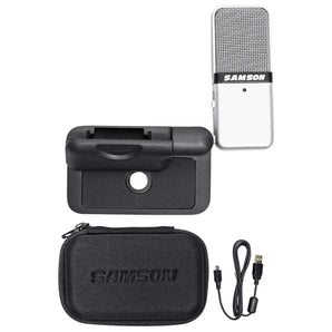 Samson GOMIC Video Conference Live Streaming Recording Microphone Zoom Go Mic