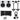 2) Rockville APM5W 5.25" Active Studio Monitors+Stands+Mic+Headphones+Iso Shield