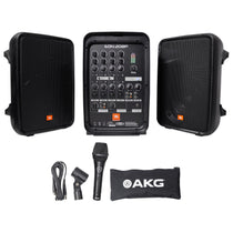 JBL EON208P Portable PA System / Pair 8" Speakers+Powered 8 Chan Mixer/Bluetooth
