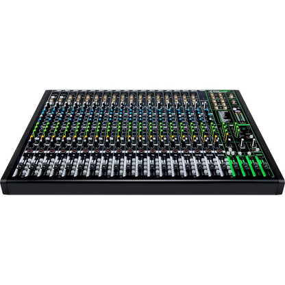 ProFX22v3 22-Channel 4-Bus Effects Mixer w/USB + (20) XLR Cables