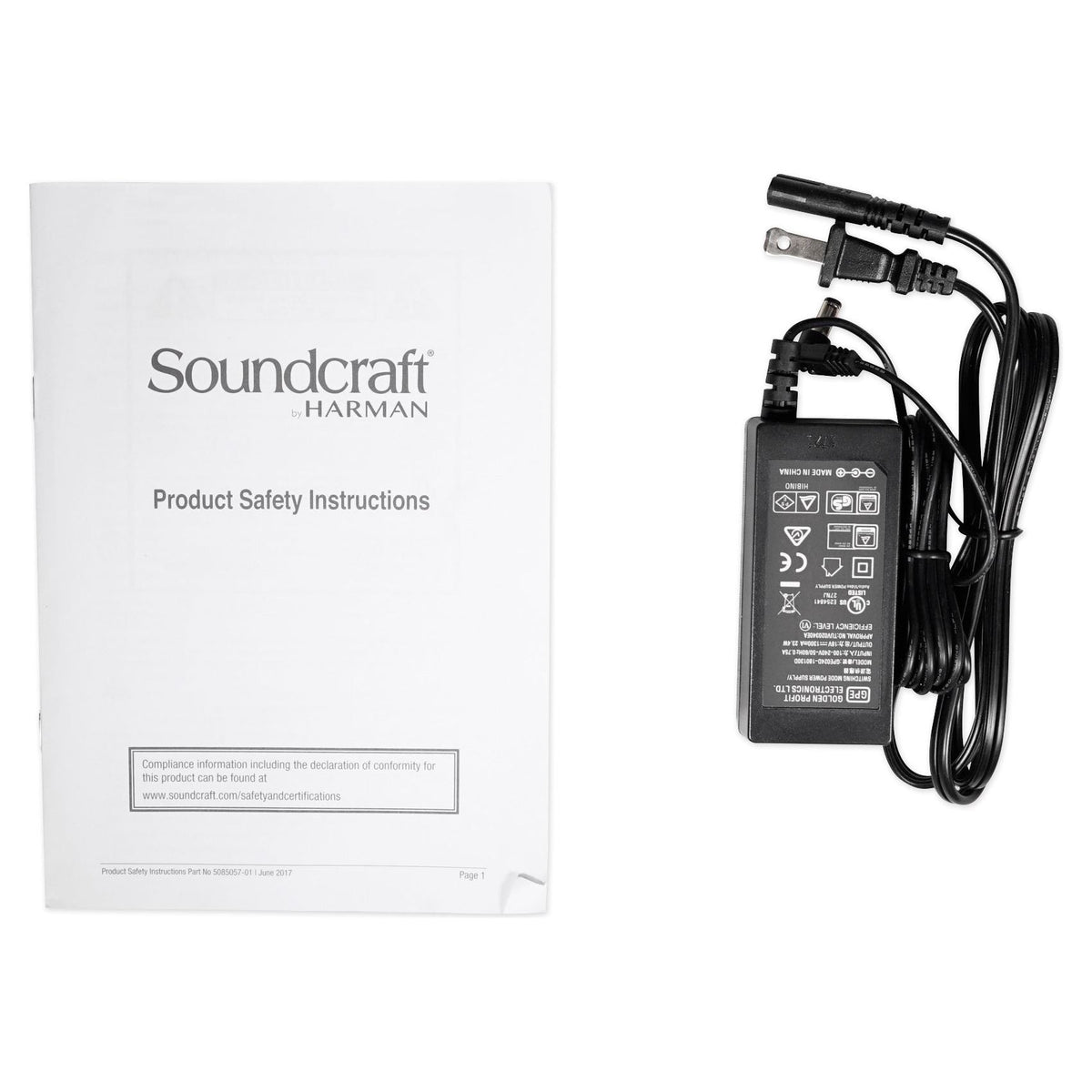 Notepad-12FX 12-Channel Mixer + PSP5 Phantom Power Supply
